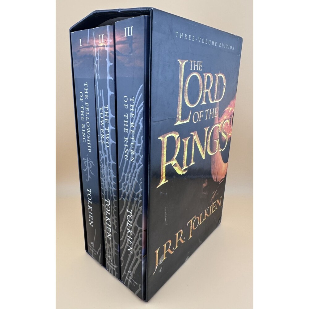 The Lord of the Rings 3-Volume Hardcover Box Set Movie Tie-In Tolkien